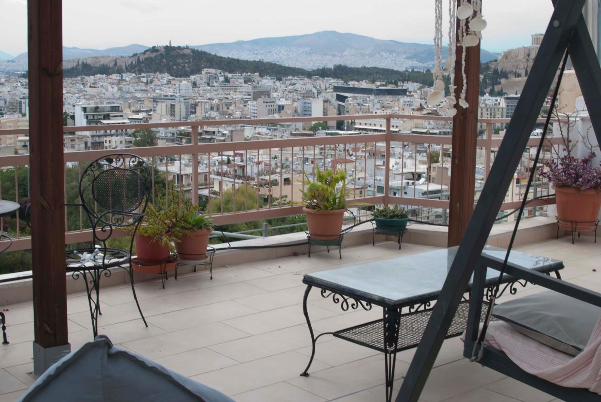 Acropolis View Apartment Athena Bagian luar foto